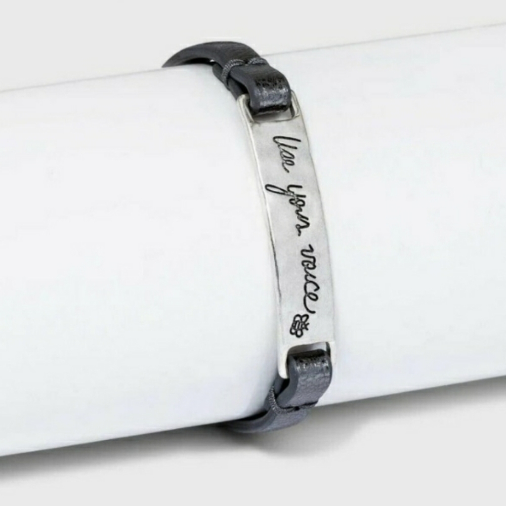 Statement Bracelet USE YOUR VOICE NWT